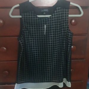 NWT! The Limited Classy Black & White Blouse